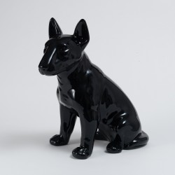 Bull terrier sculpture