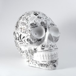Skull sculpture