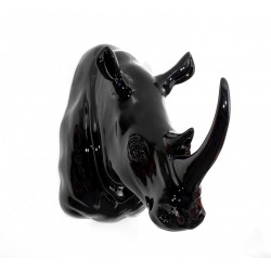 rhino head sculpture