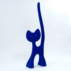 Chat design en résine